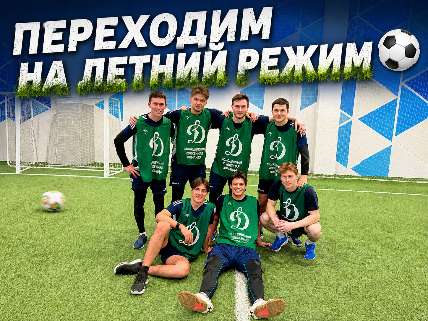 Поменяли шайбу на мяч