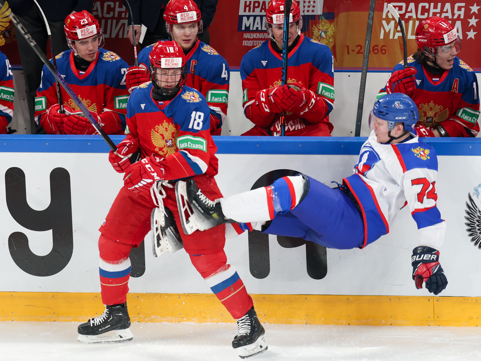 Иван Рябкин успешно дебютировал в молодежной сборной России