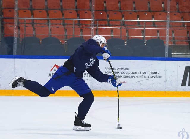 19.01.2025. Опробовали лед на «Бобруйск Арене»