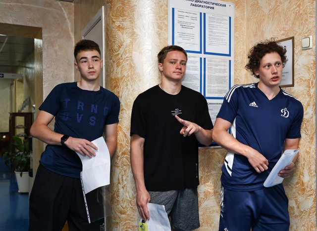 1.07.2025. Команда прошла углубленное медицинское обследование в Москве