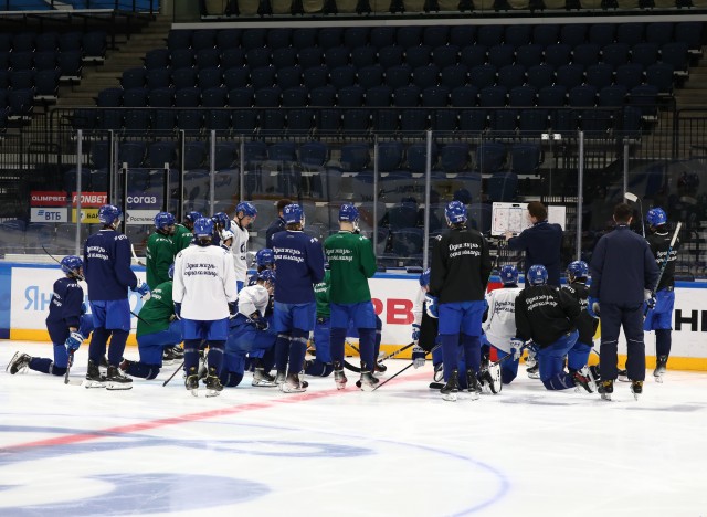 6.10.2025. Раскатка перед матчем со «Спартаком»