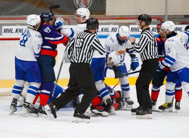 22.10.2025. «Крылья Советов» — МХК «Динамо» Мск — 3:4Б