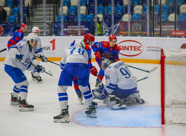 28.10.2025. «АКМ-Юниор» — МХК «Динамо» Мск — 3:4