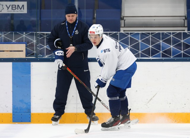6.11.2025. Тренировка на льду «Академии спорта Динамо»