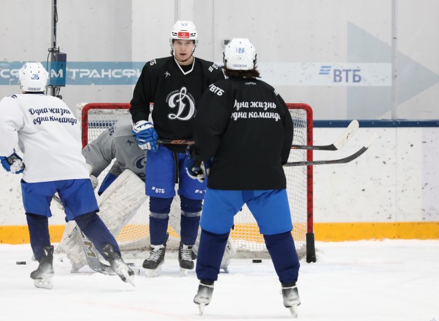 6.11.2025. Тренировка на льду «Академии спорта Динамо»