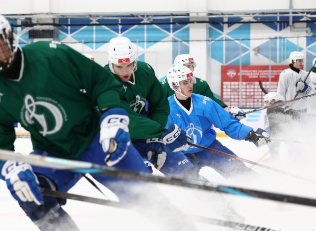 6.11.2025. Тренировка на льду «Академии спорта Динамо»