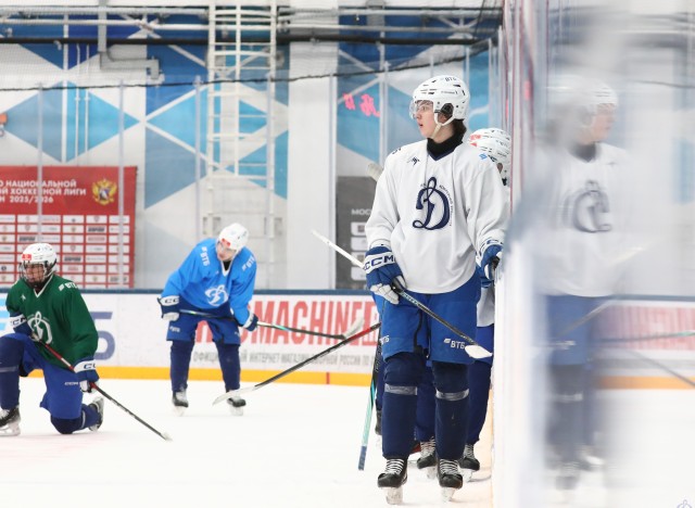 6.11.2025. Тренировка на льду «Академии спорта Динамо»