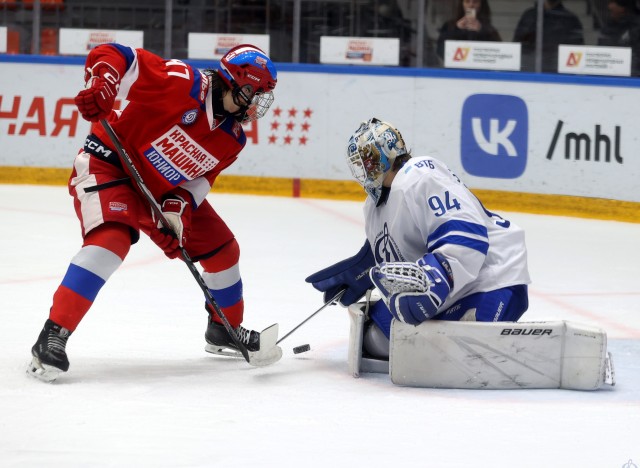 16.11.2025. «Красная Машина-Юниор» — МХК «Динамо» Мск — 3:12