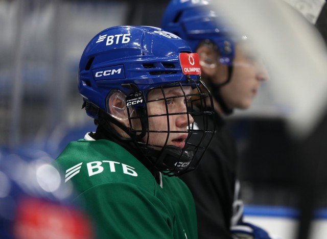 18.11.2025. Тренировка перед матчем с «Атлантом» на льду ВТБ Арены