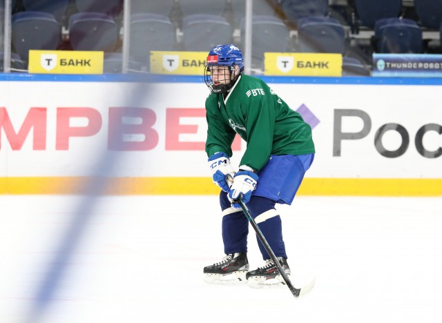 18.11.2025. Тренировка перед матчем с «Атлантом» на льду ВТБ Арены