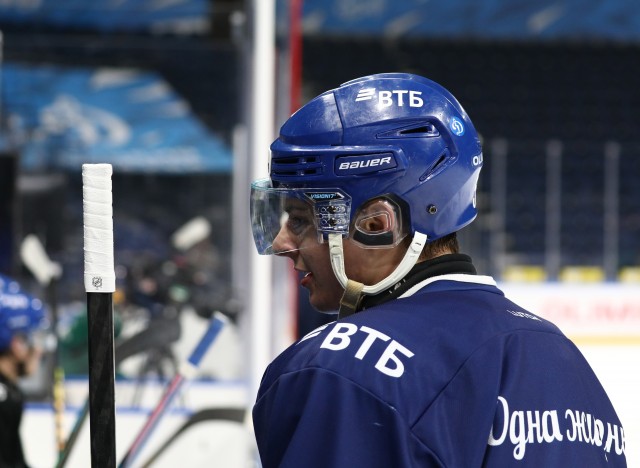 18.11.2025. Тренировка перед матчем с «Атлантом» на льду ВТБ Арены
