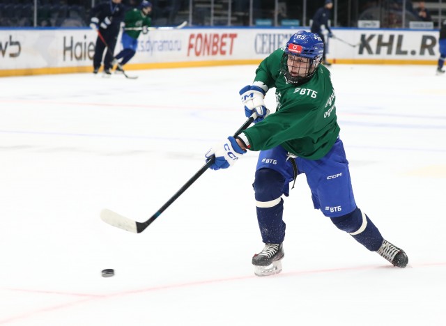 18.11.2025. Тренировка перед матчем с «Атлантом» на льду ВТБ Арены