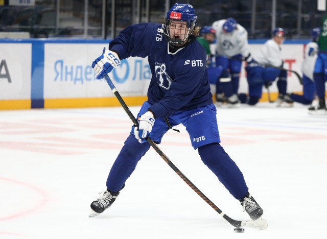 18.11.2025. Тренировка перед матчем с «Атлантом» на льду ВТБ Арены