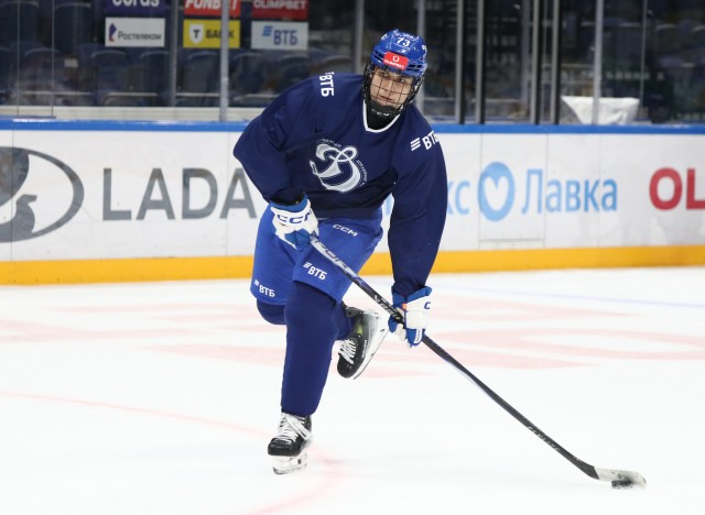 18.11.2025. Тренировка перед матчем с «Атлантом» на льду ВТБ Арены