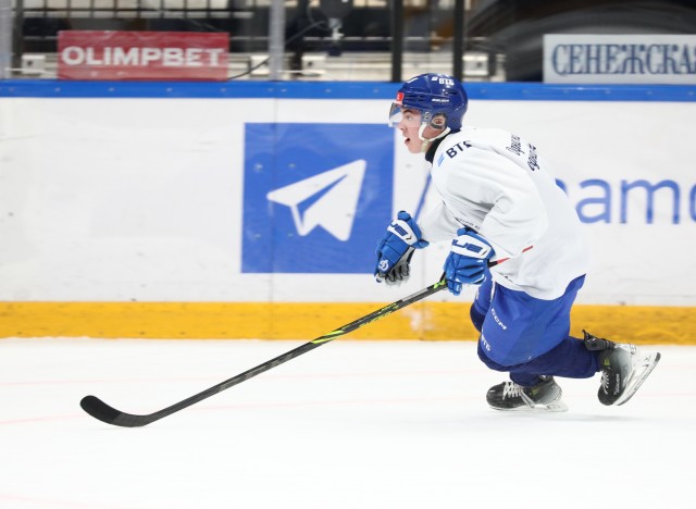 18.11.2025. Тренировка перед матчем с «Атлантом» на льду ВТБ Арены