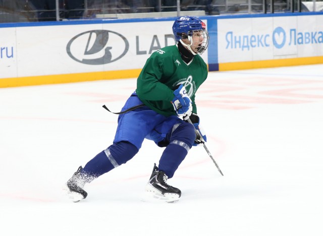 18.11.2025. Тренировка перед матчем с «Атлантом» на льду ВТБ Арены
