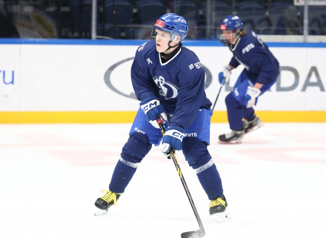 18.11.2025. Тренировка перед матчем с «Атлантом» на льду ВТБ Арены