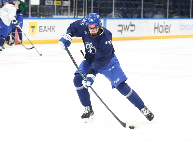 18.11.2025. Тренировка перед матчем с «Атлантом» на льду ВТБ Арены