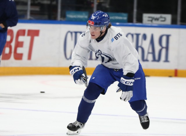 18.11.2025. Тренировка перед матчем с «Атлантом» на льду ВТБ Арены