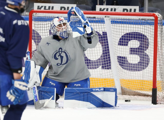 18.11.2025. Тренировка перед матчем с «Атлантом» на льду ВТБ Арены