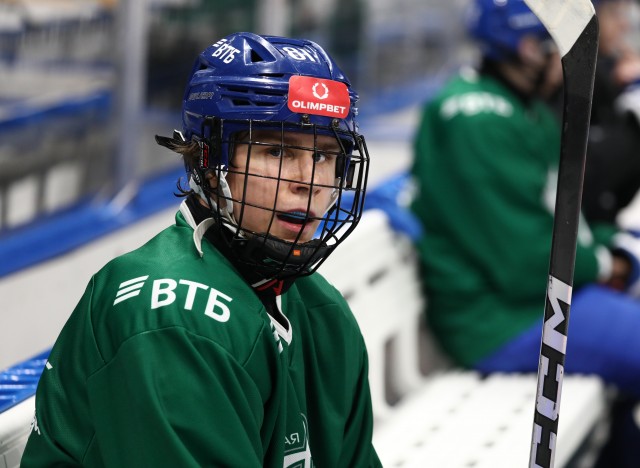 18.11.2025. Тренировка перед матчем с «Атлантом» на льду ВТБ Арены