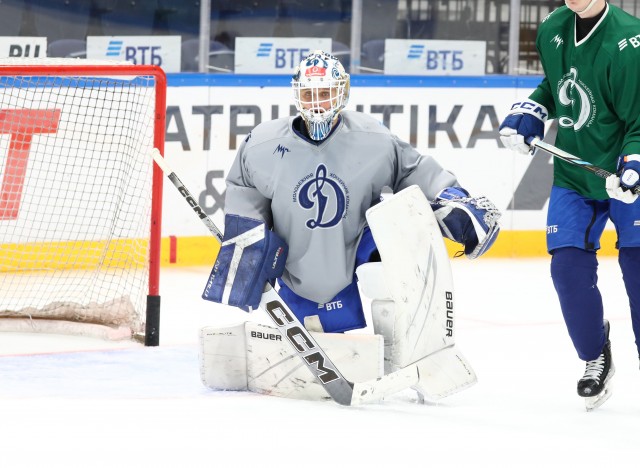 18.11.2025. Тренировка перед матчем с «Атлантом» на льду ВТБ Арены