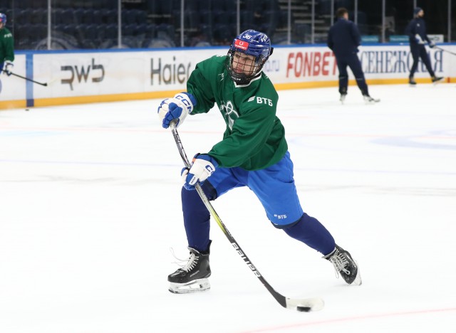 18.11.2025. Тренировка перед матчем с «Атлантом» на льду ВТБ Арены