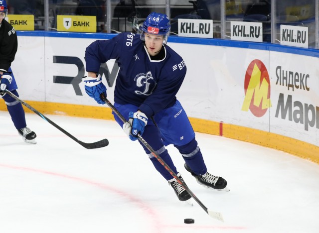 18.11.2025. Тренировка перед матчем с «Атлантом» на льду ВТБ Арены