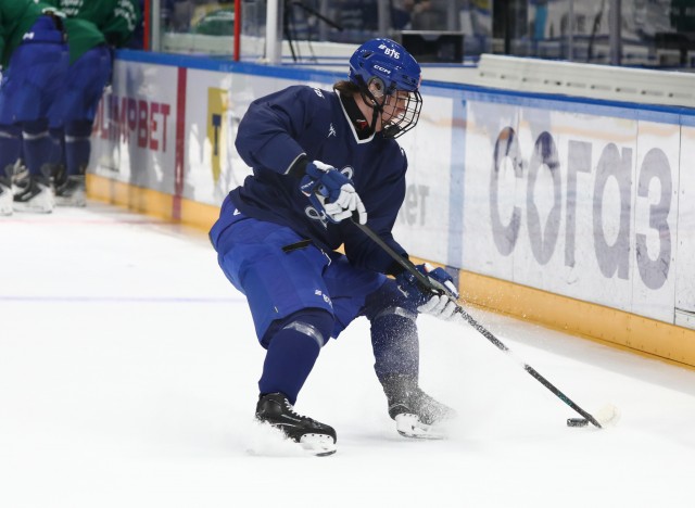 18.11.2025. Тренировка перед матчем с «Атлантом» на льду ВТБ Арены