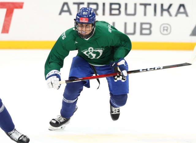 18.11.2025. Тренировка перед матчем с «Атлантом» на льду ВТБ Арены