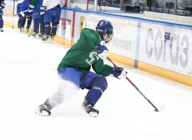 18.11.2025. Тренировка перед матчем с «Атлантом» на льду ВТБ Арены