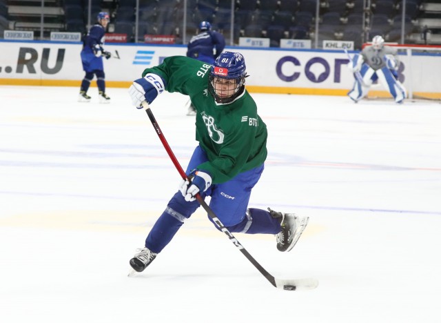 18.11.2025. Тренировка перед матчем с «Атлантом» на льду ВТБ Арены