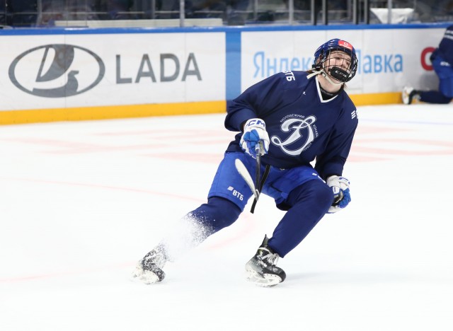 18.11.2025. Тренировка перед матчем с «Атлантом» на льду ВТБ Арены