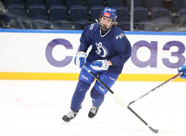 18.11.2025. Тренировка перед матчем с «Атлантом» на льду ВТБ Арены