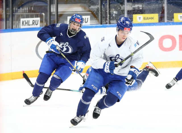18.11.2025. Тренировка перед матчем с «Атлантом» на льду ВТБ Арены