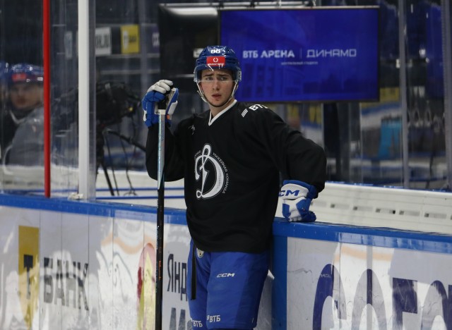 18.11.2025. Тренировка перед матчем с «Атлантом» на льду ВТБ Арены