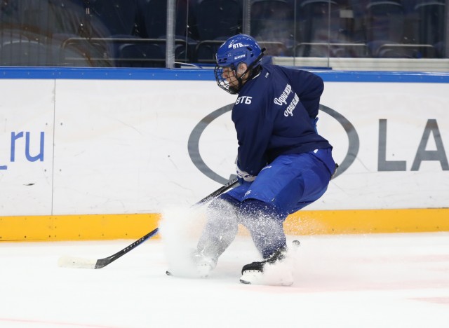 18.11.2025. Тренировка перед матчем с «Атлантом» на льду ВТБ Арены