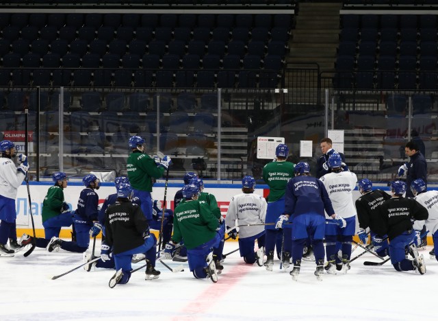 8.12.2025. Тренировка перед матчем с командой «Спартак МАХ»