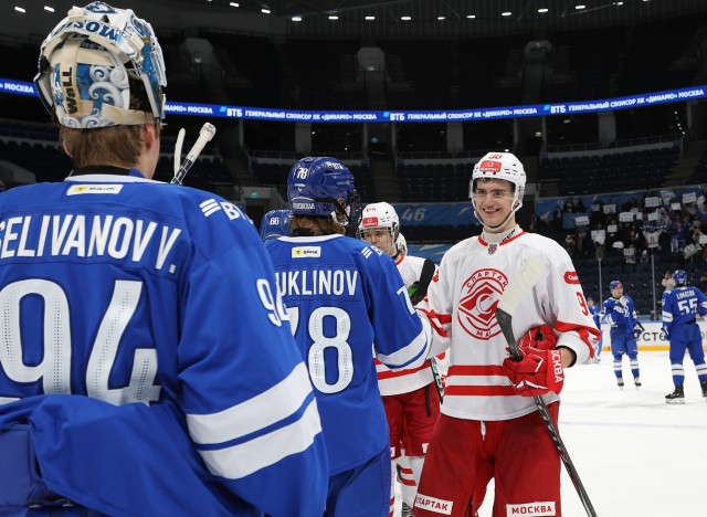 9.12.2025. МХК «Динамо» — «Спартак МАХ» — 5:2