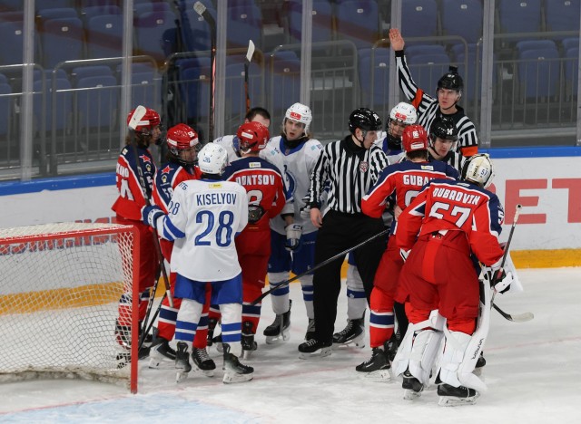 «Красная Армия» — МХК «Динамо» Мск — 2:1 Б