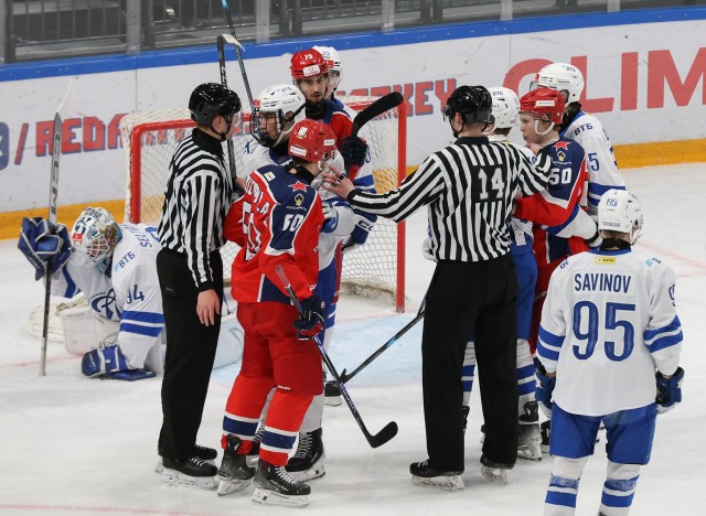 «Красная Армия» — МХК «Динамо» Мск — 2:1 Б