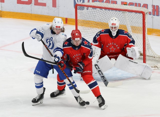«Красная Армия» — МХК «Динамо» Мск — 2:1 Б
