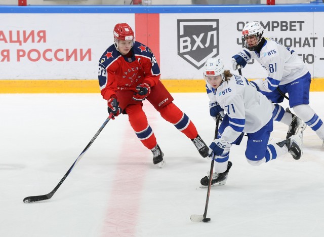 «Красная Армия» — МХК «Динамо» Мск — 2:1 Б