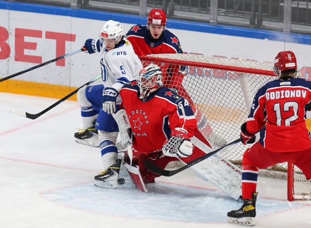 «Красная Армия» — МХК «Динамо» Мск — 4:3
