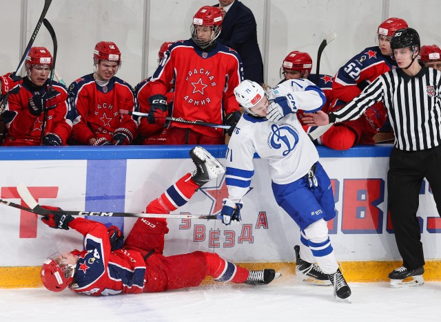 «Красная Армия» — МХК «Динамо» Мск — 4:3