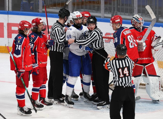 «Красная Армия» — МХК «Динамо» Мск — 4:3