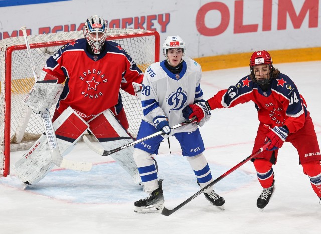 «Красная Армия» — МХК «Динамо» Мск — 4:3