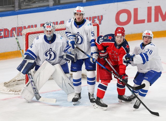 «Красная Армия» — МХК «Динамо» Мск — 4:3