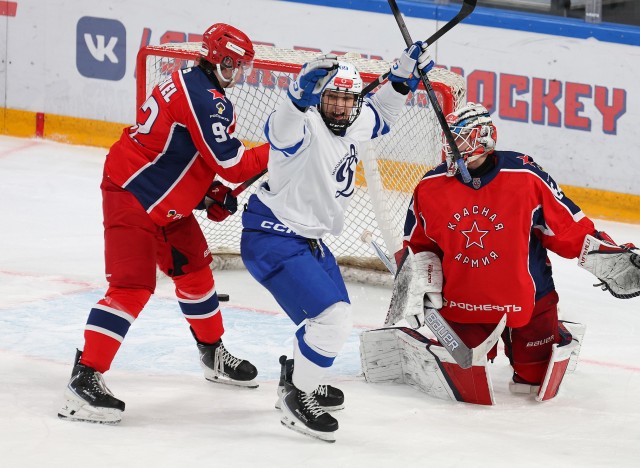 «Красная Армия» — МХК «Динамо» Мск — 4:3