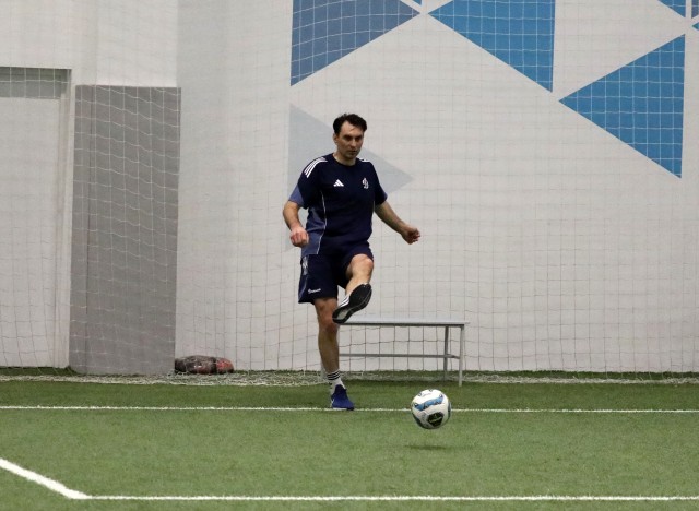 Футбольные традиции «Динамо». Уходящий год проводили игрой в футбол